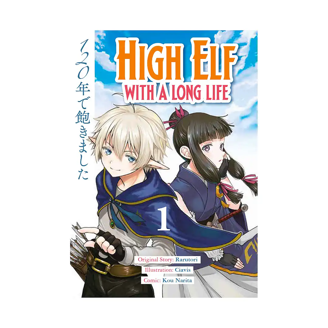 9781787749085 High Elf with a Long Life (Manga) Volume 01