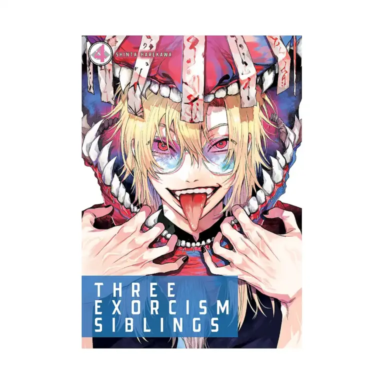 9781787749474 Three Exorcism Siblings (Manga) Volume 04