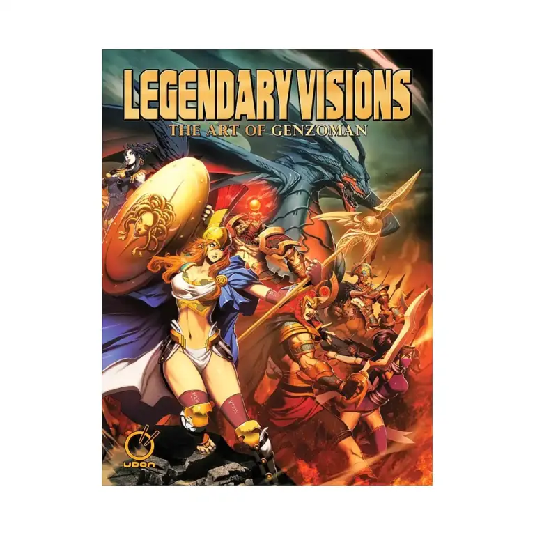 9781926778211 Legendary Visions: The Art of Genzoman (Illustration Book)