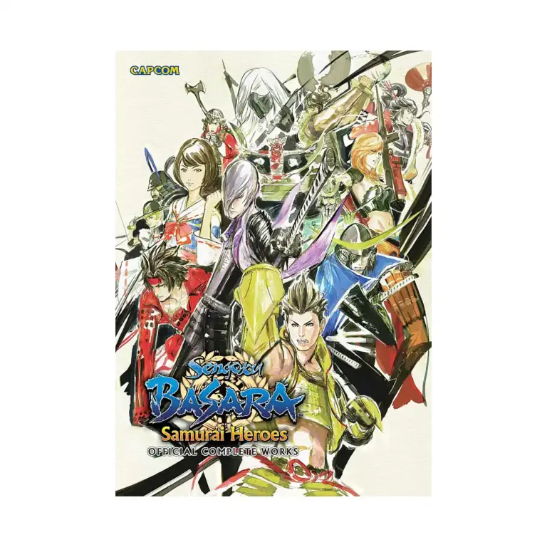 9781926778372 Sengoku Basara Samurai Heroes: Official Complete Works (Illustration Book)