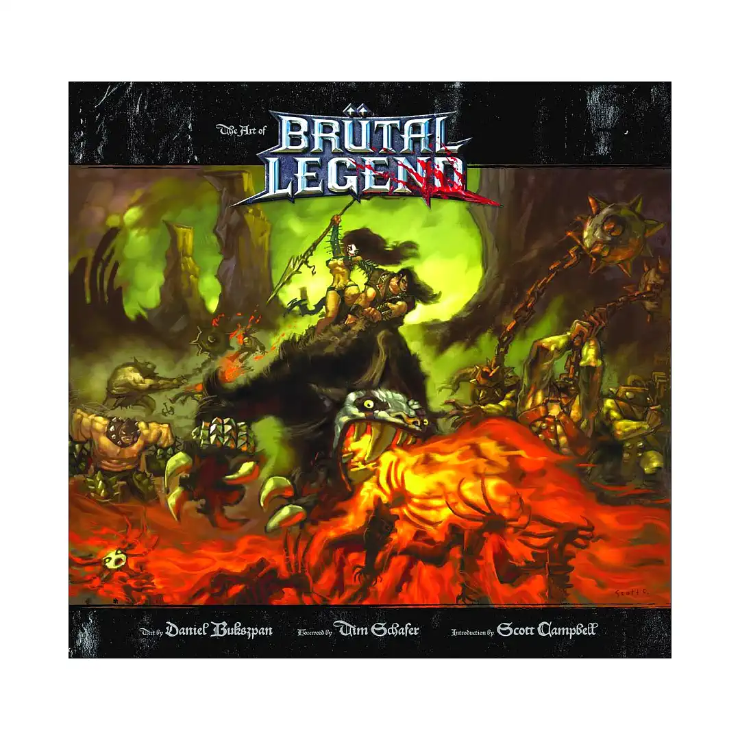 9781926778648 The Art of Br?tal Legend (Illustration Book)