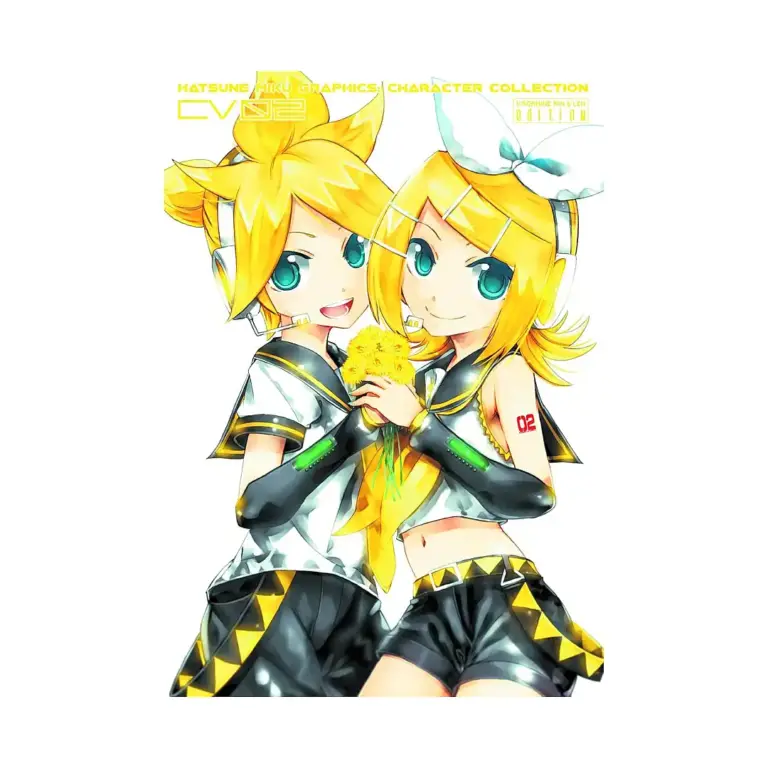 Hatsune Miku Graphics: Character Collection CV02 - Kagamine Rin & Len Edition (Illustration Book)
