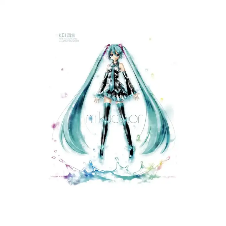 Hatsune Miku: Mikucolor: Kei's Illustration (Illustration Book)