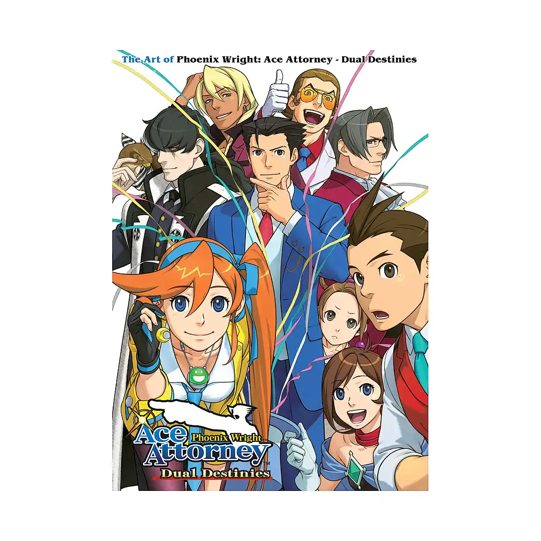 9781927925447 The Art of Phoenix Wright: Ace Attorney - Dual Destinies (Illustration Book)