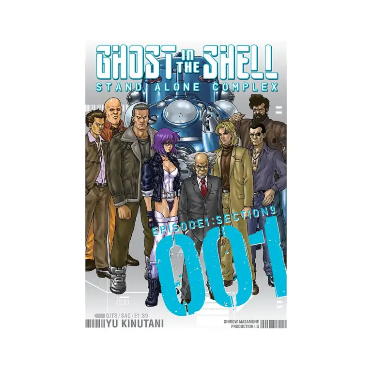 9781935429852 The Ghost in the Shell: Stand Alone Complex (Manga) Volume 01