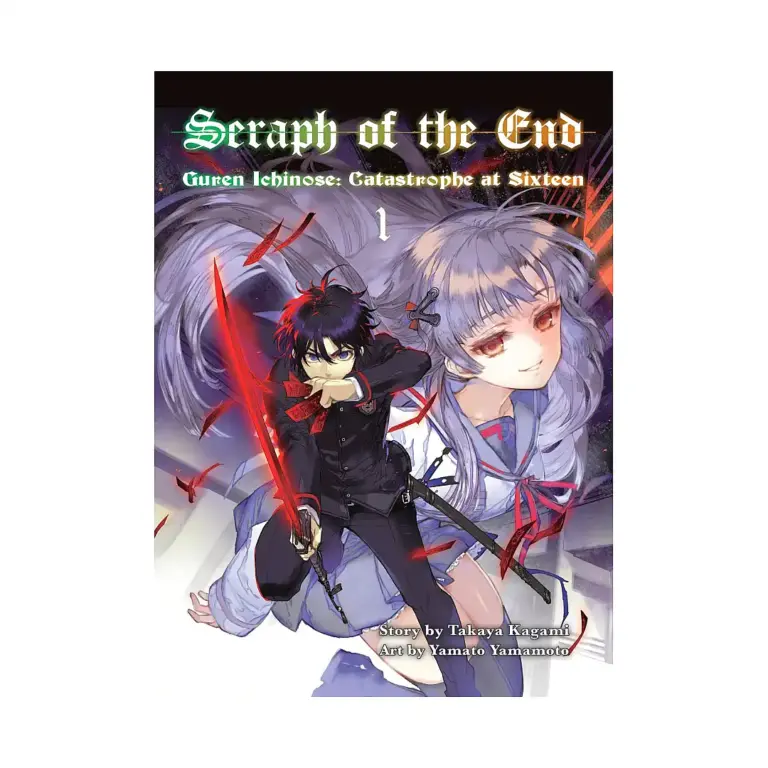 9781941220986 Seraph of the End: Guren Ichinose: Catastrophe at Sixteen (Light Novel) Volume 01