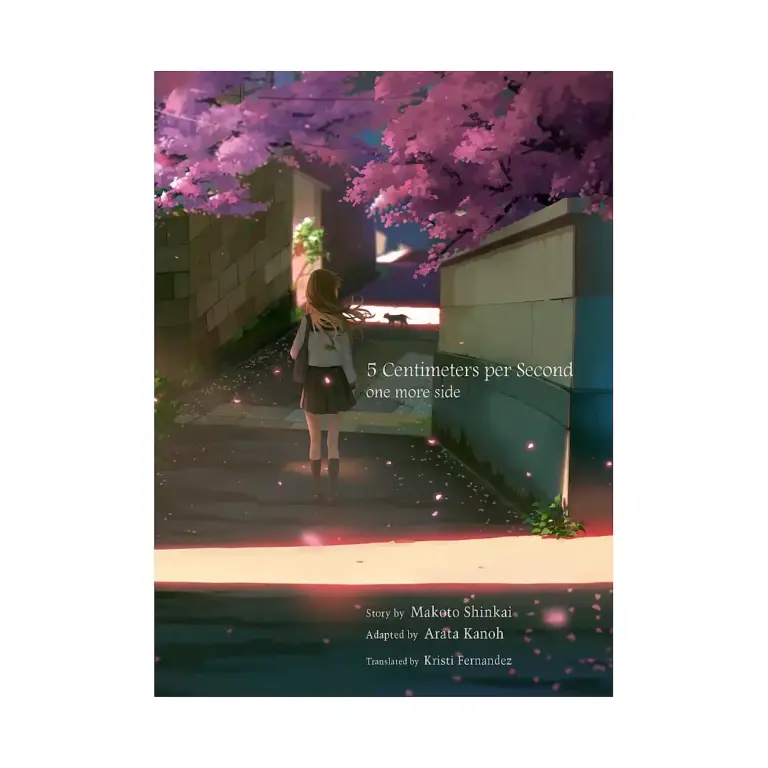 9781947194090 5 Centimeters Per Second: One More Side (Light Novel)