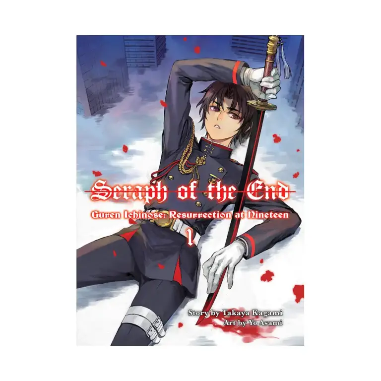 9781949980059 Seraph of the End: Guren Ichinose: Resurrection at Nineteen (Light Novel) Volume 01