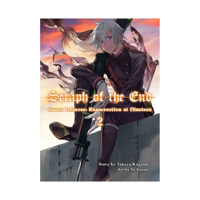 9781949980141 Seraph of the End: Guren Ichinose: Resurrection at Nineteen (Light Novel) Volume 02