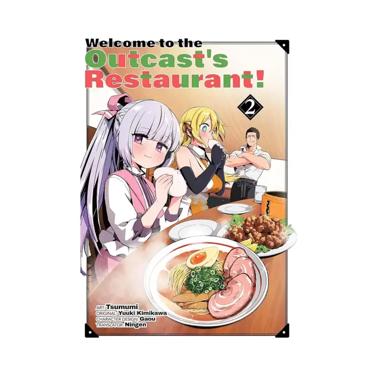 9781952241376 Welcome to the Outcast's Restaurant! (Manga) Volume 02