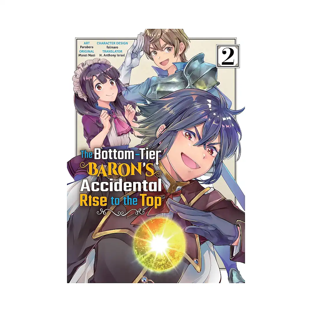 9781952241536 The Bottom-Tier Baron's Accidental Rise to the Top (Manga) Volume 02