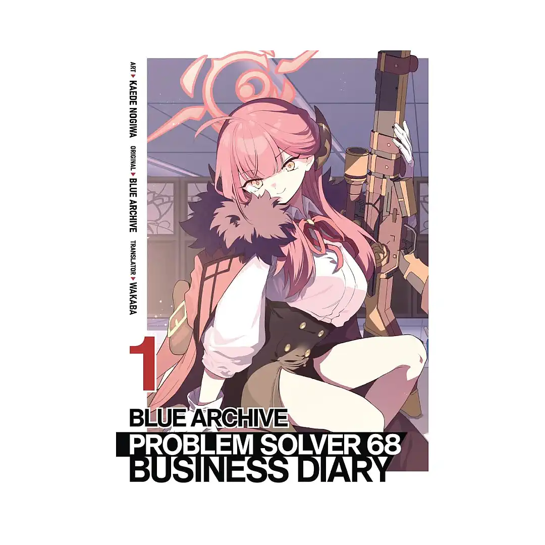 9781952241710 Blue Archive: Problem Solver 68 Business Diary (Manga) Volume 01