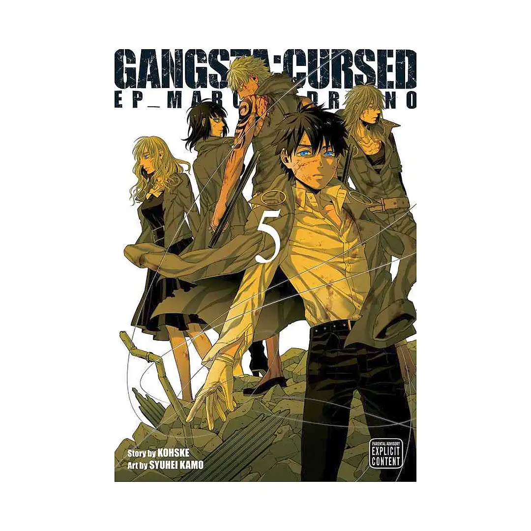 9781974701568 Gangsta: Cursed. (Manga) Volume 05