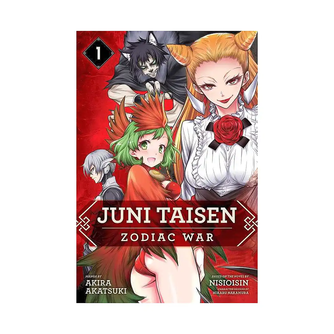 9781974702503 Juni Taisen: Zodiac War (Manga) Volume 01