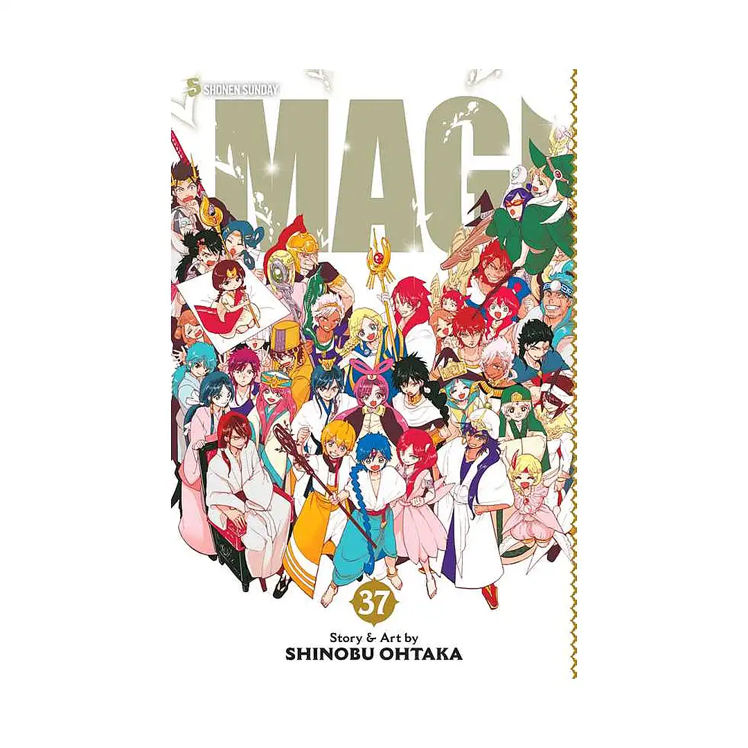 9781974703043 Magi: The Labyrinth of Magic (Manga) Volume 37