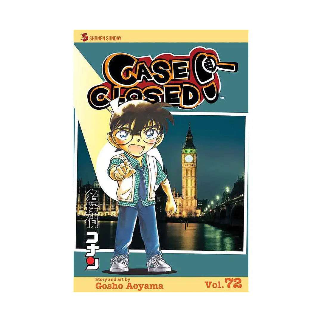 9781974706563 Case Closed (Manga) Volume 72