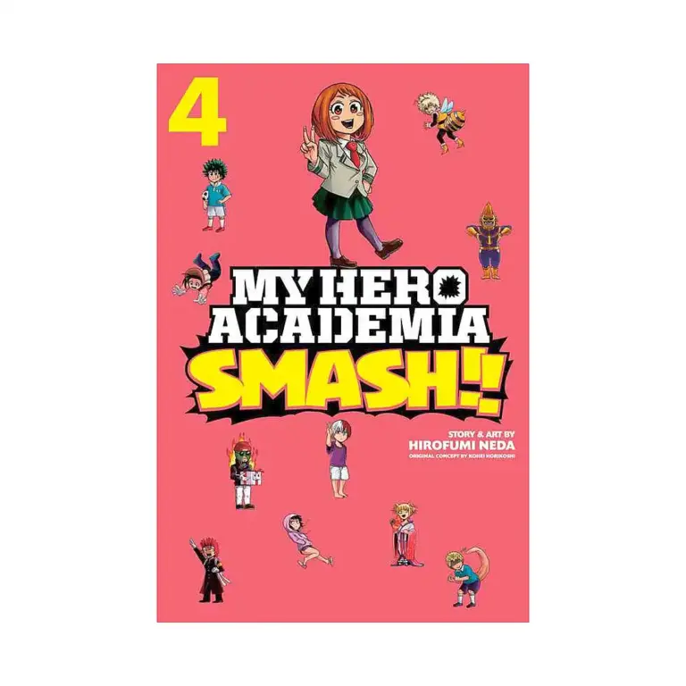 9781974708697 My Hero Academia: SMASH (Manga) Volume 04