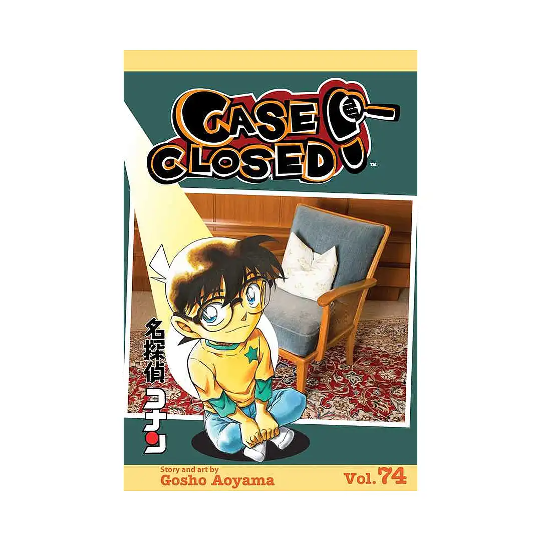 9781974709625 Case Closed (Manga) Volume 74
