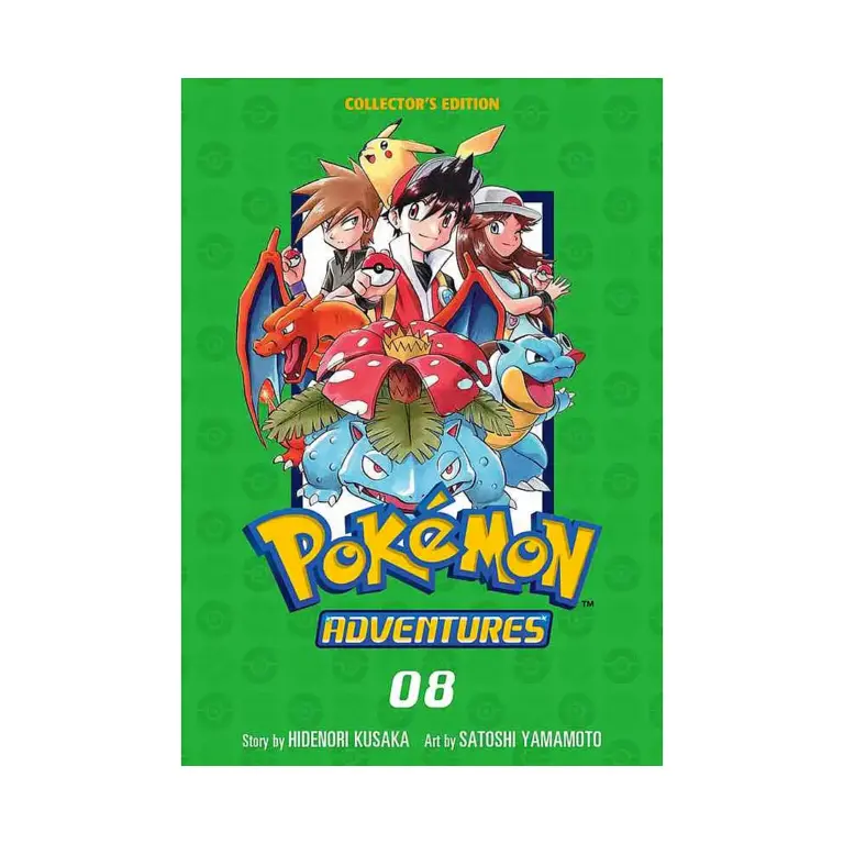 Pokemon Adventures Collector's Edition (Manga) Volume 08