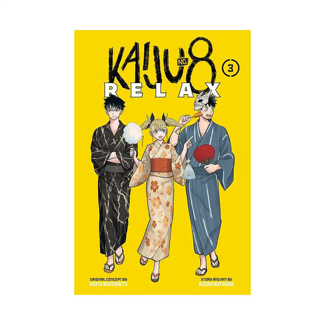 9781974716753 Kaiju No. 8: Relax (Manga) Volume 03