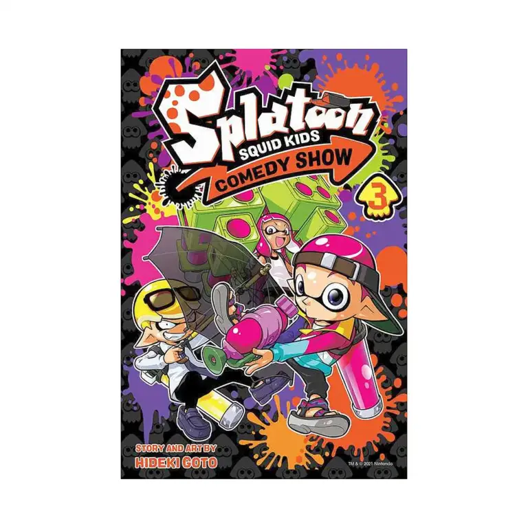 9781974717040 Splatoon: Squid Kids Comedy Show (Manga) Volume 03