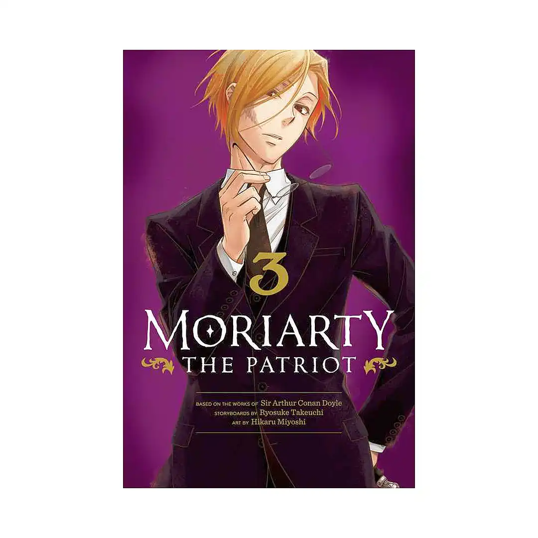 9781974719365 Moriarty the Patriot (Manga) Volume 03