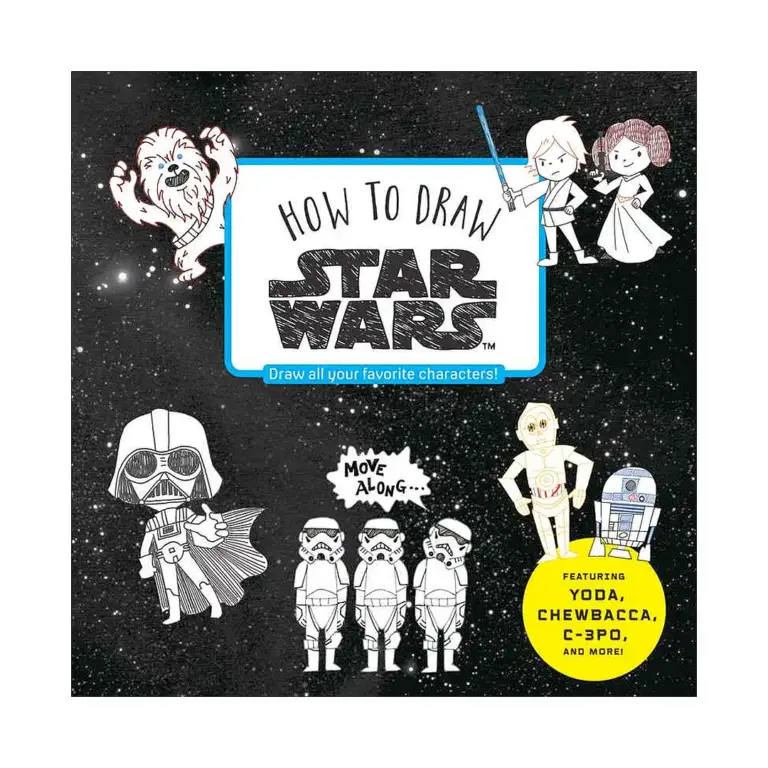 9781974721221 How to Draw Star Wars (Guide Book)