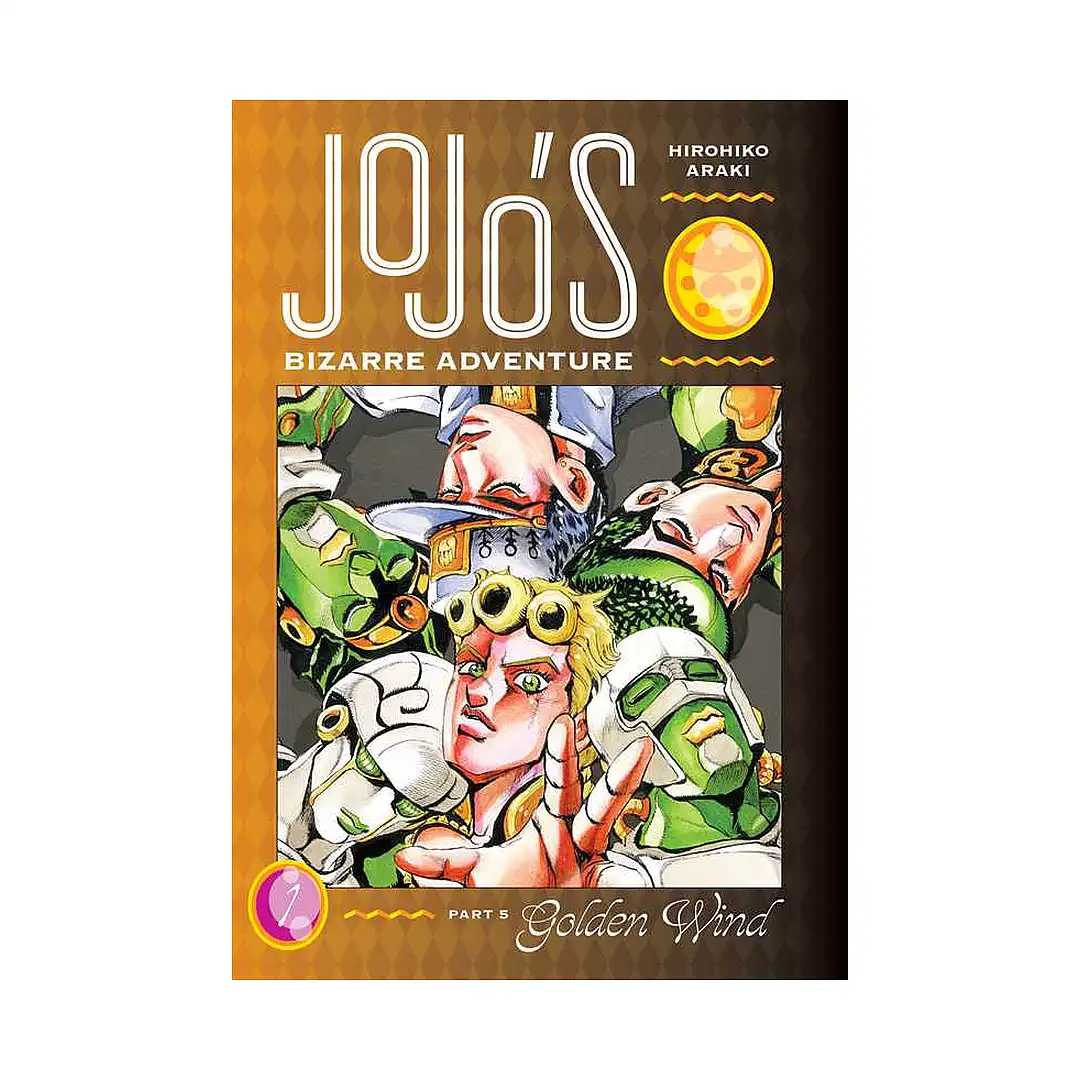 9781974723492 Jojo's Bizarre Adventure: Part 5--Golden Wind (Manga) Volume 01