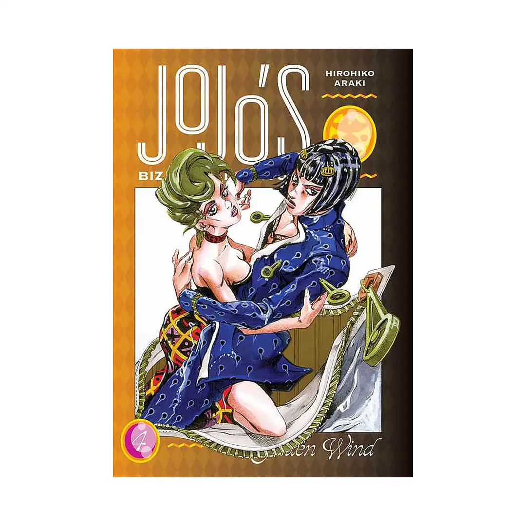 9781974724123 Jojo's Bizarre Adventure: Part 5--Golden Wind (Manga) Volume 04