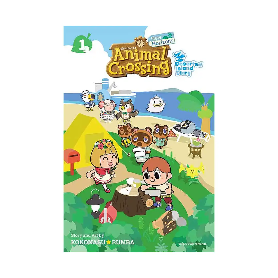 9781974725922 Animal Crossing: New Horizons (Manga) Volume 01