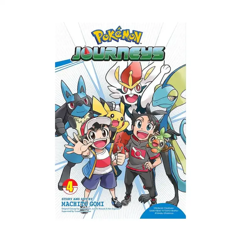 9781974734269 Pokemon Journeys (Manga) Volume 04