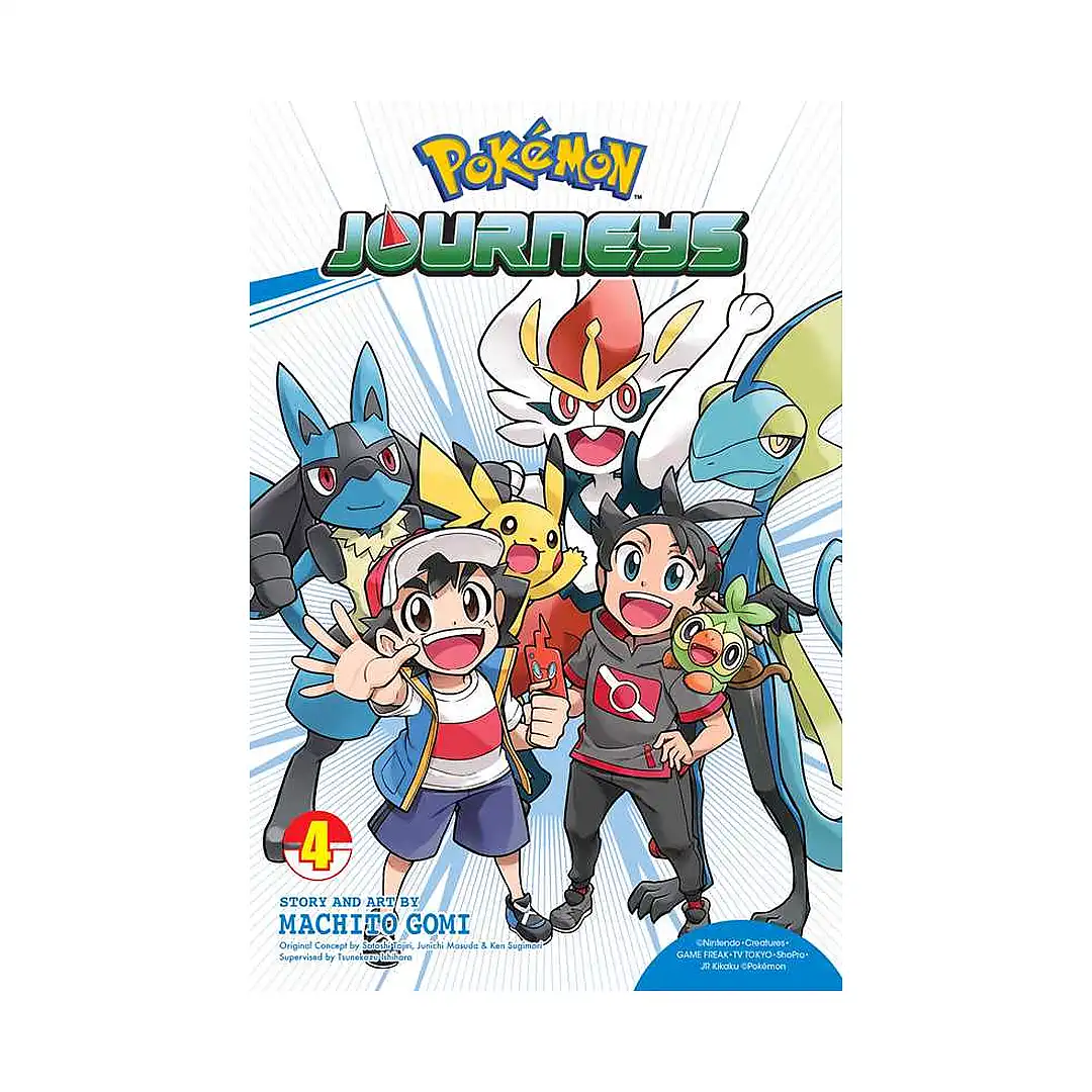 9781974734269 Pokemon Journeys (Manga) Volume 04