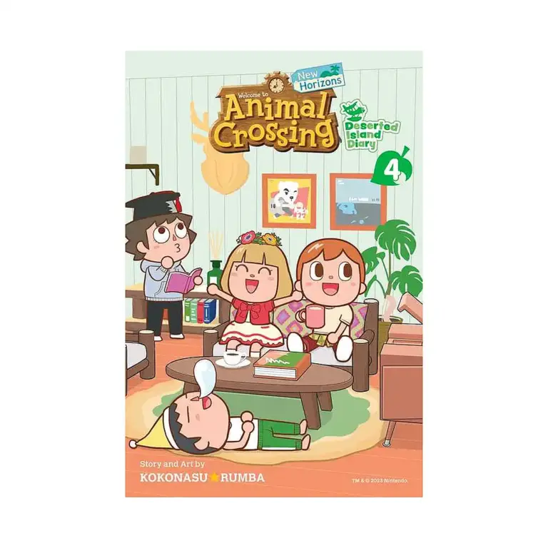 9781974734443 Animal Crossing: New Horizons (Manga) Volume 04