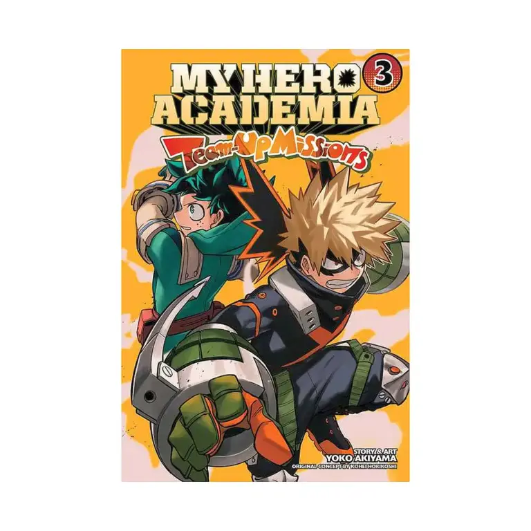9781974734757 My Hero Academia: Team-Up Missions (Manga) Volume 03