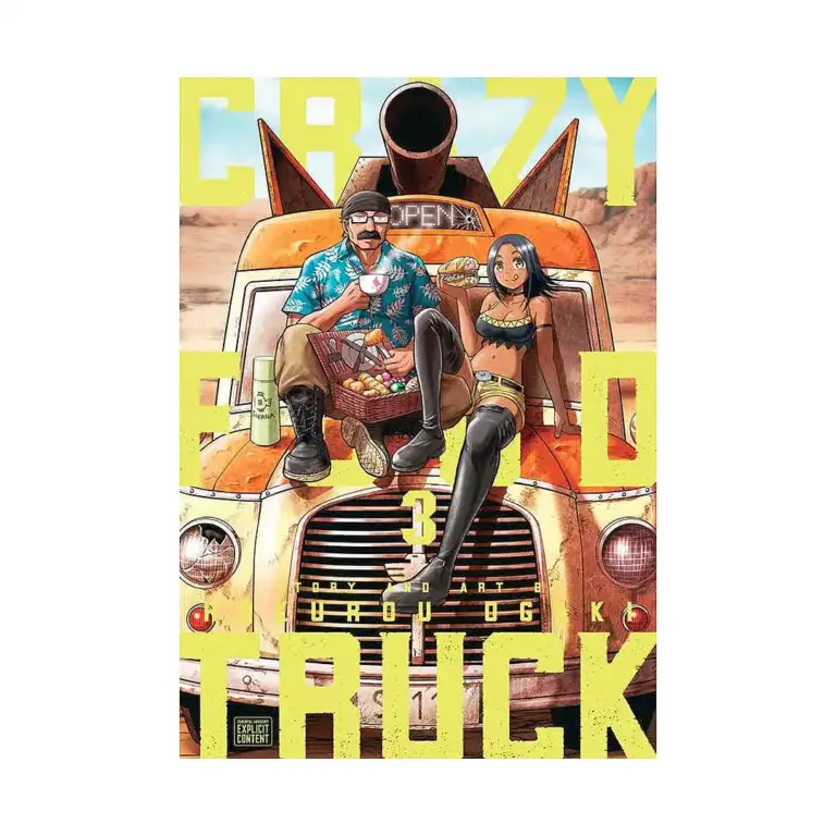 9781974735976 Crazy Food Truck (Manga) Volume 03