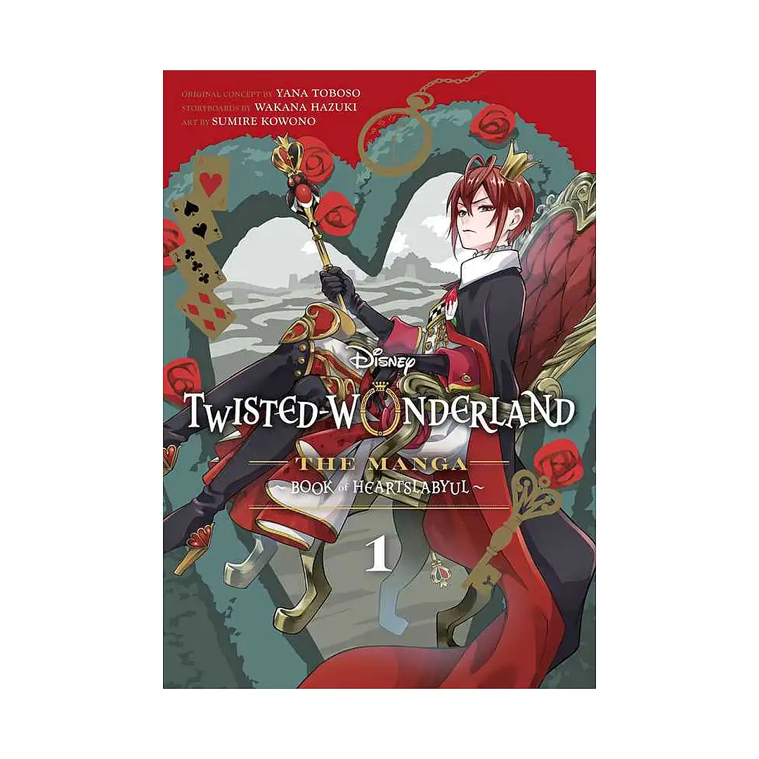9781974739141 Disney Twisted-Wonderland: Book of Heartslabyul (Manga) Volume 01