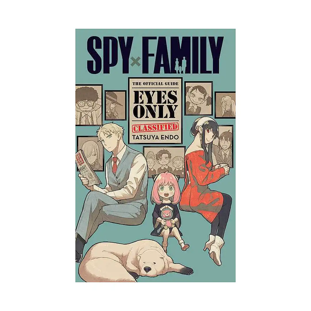 9781974740765 Spy X Family: The Official Guide - Eyes Only (Guide Book)