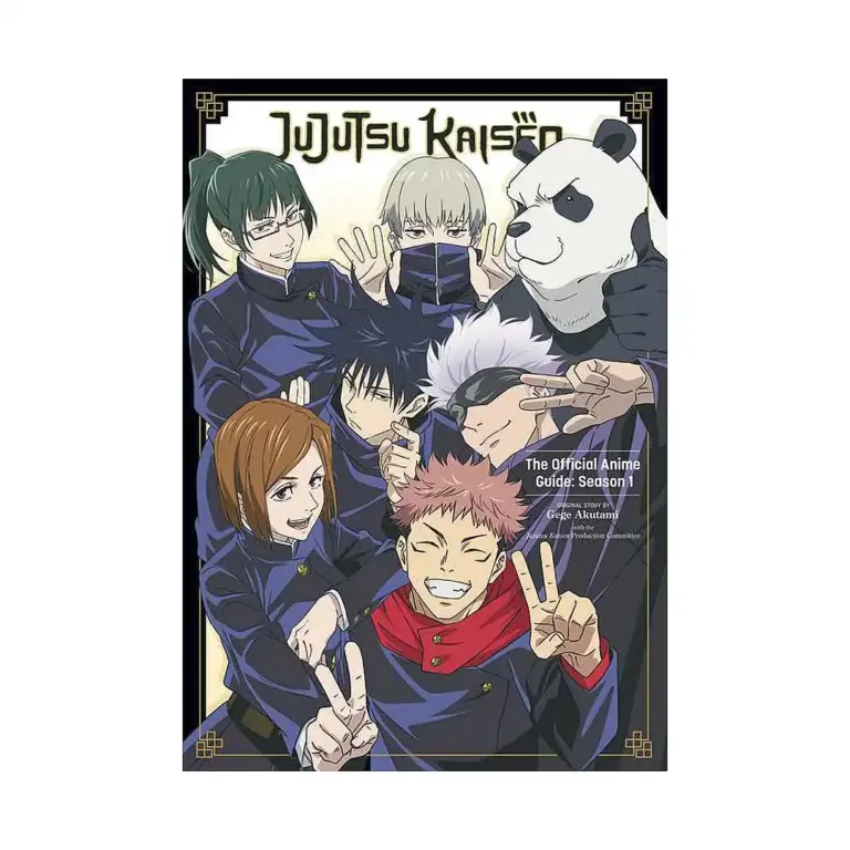 9781974740819 Jujutsu Kaisen: The Official Anime Guide: Season 01 (Guide Book)