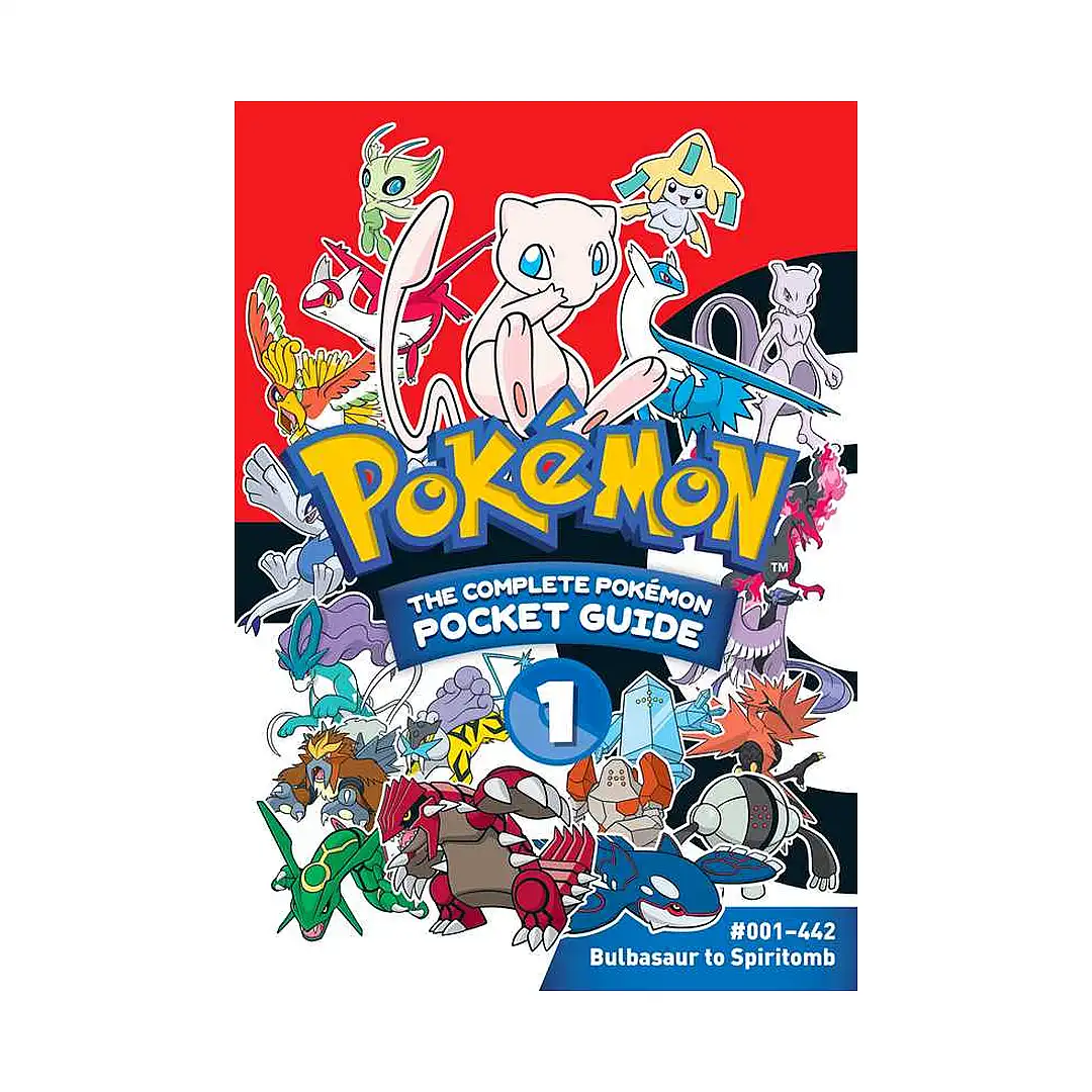 9781974741182 Pokemon: The Complete Pokemon Pocket Guide (3rd Edition) Volume 01 (Guide Book)