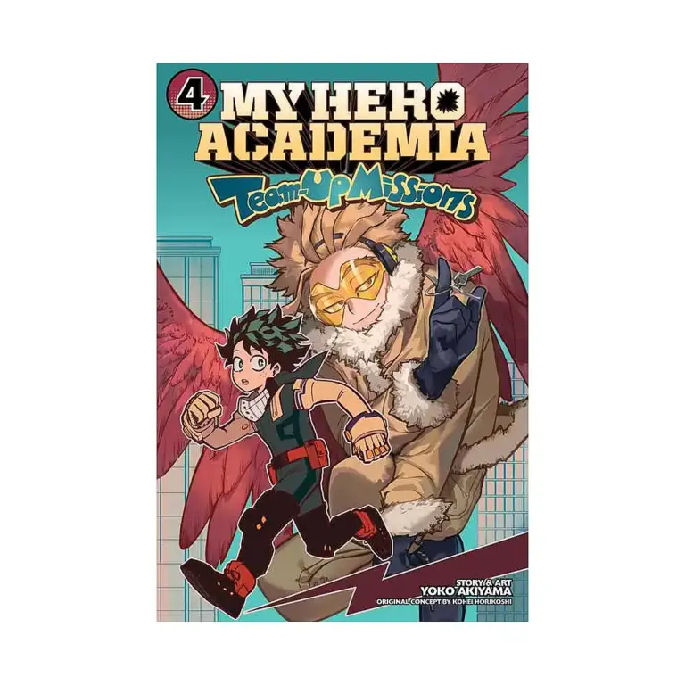 9781974741274 My Hero Academia: Team-Up Missions (Manga) Volume 04
