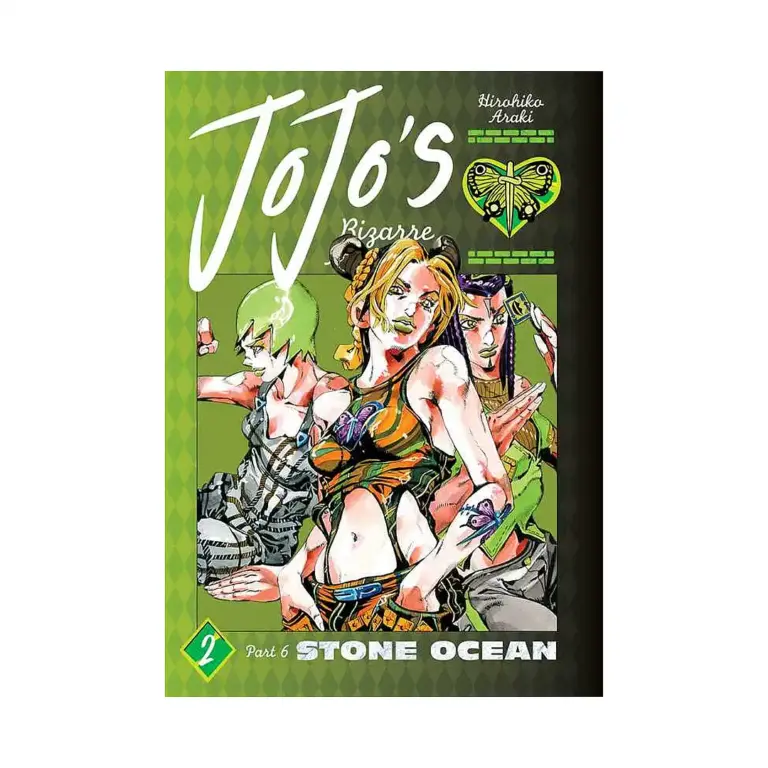 9781974742882 Jojo's Bizarre Adventure: Part 6--Stone Ocean (Manga) Volume 02
