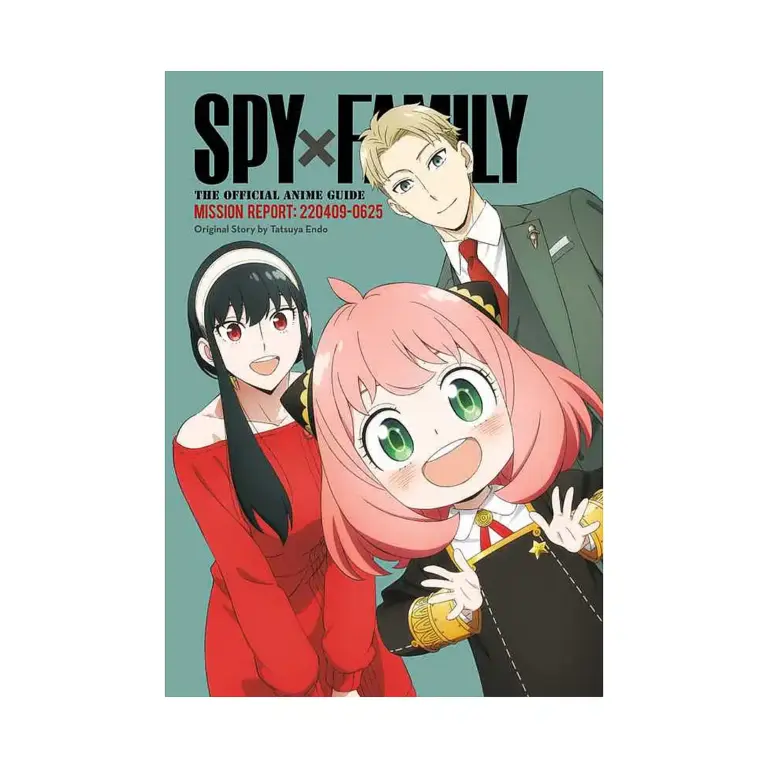 9781974743339 Spy X Family: The Official Anime Guide - Mission Report: 220409-0625 (Guide Book)