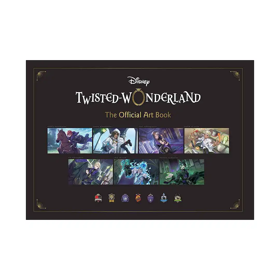 9781974748587 Disney Twisted-Wonderland: The Official Art Book (Illustration Book)
