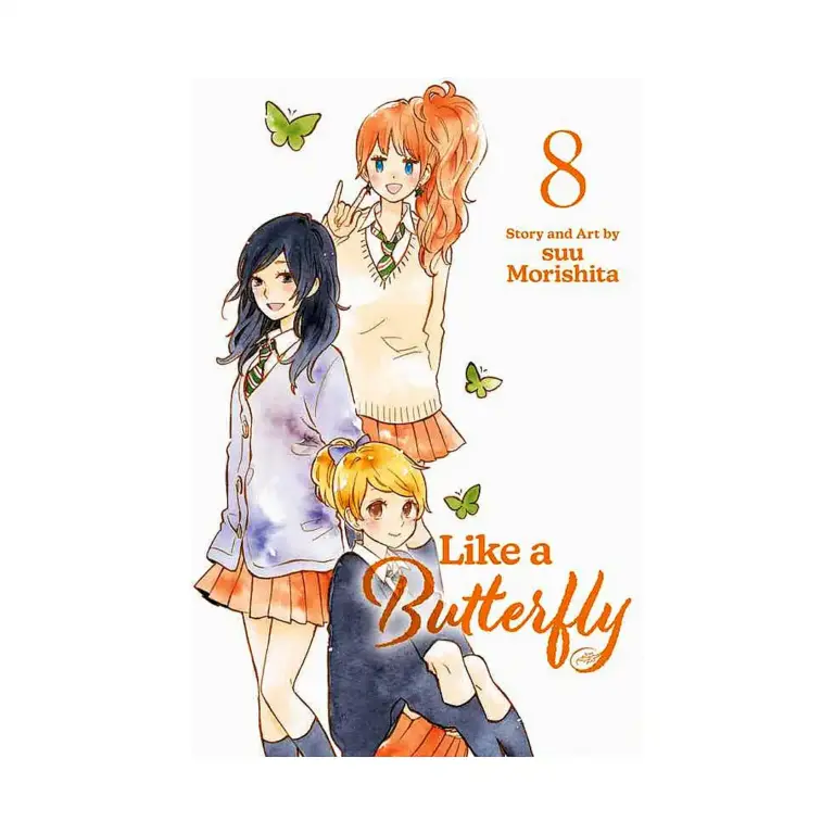 9781974748822 Like a Butterfly (Manga) Volume 08