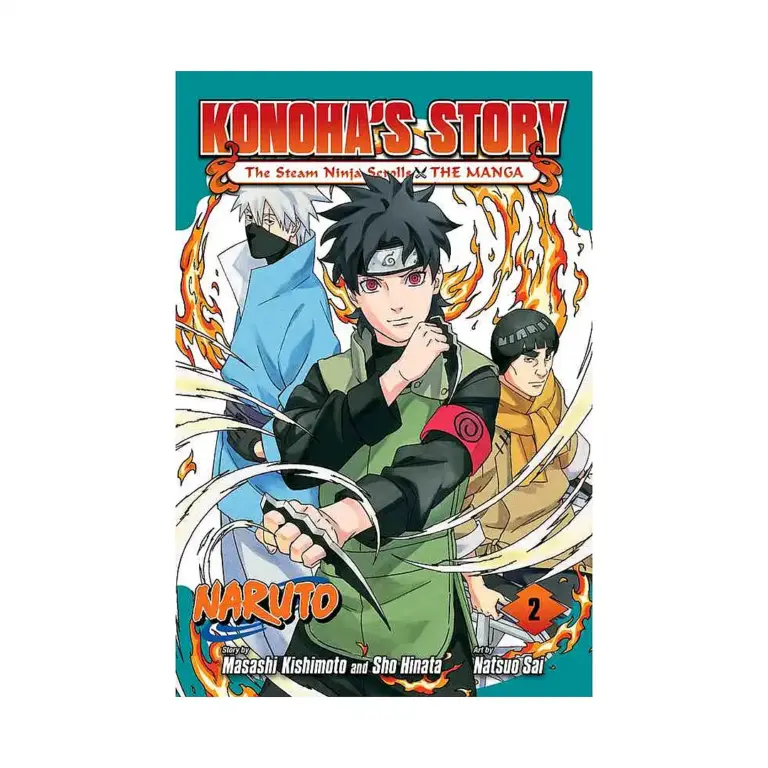 9781974749096 Naruto: Konoha's Story - The Steam Ninja Scrolls (Manga) Volume 02