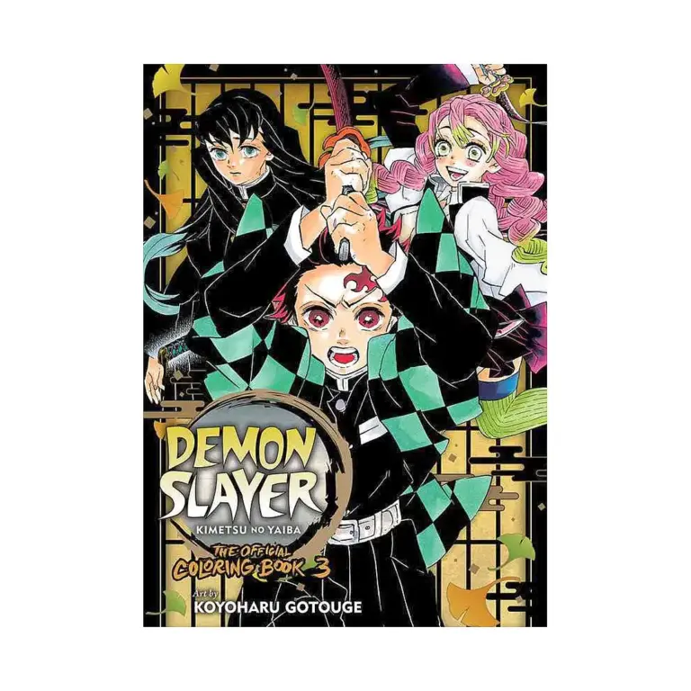 9781974752881 Demon Slayer: Kimetsu No Yaiba: The Official Coloring Book (Activity Book) Volume 03