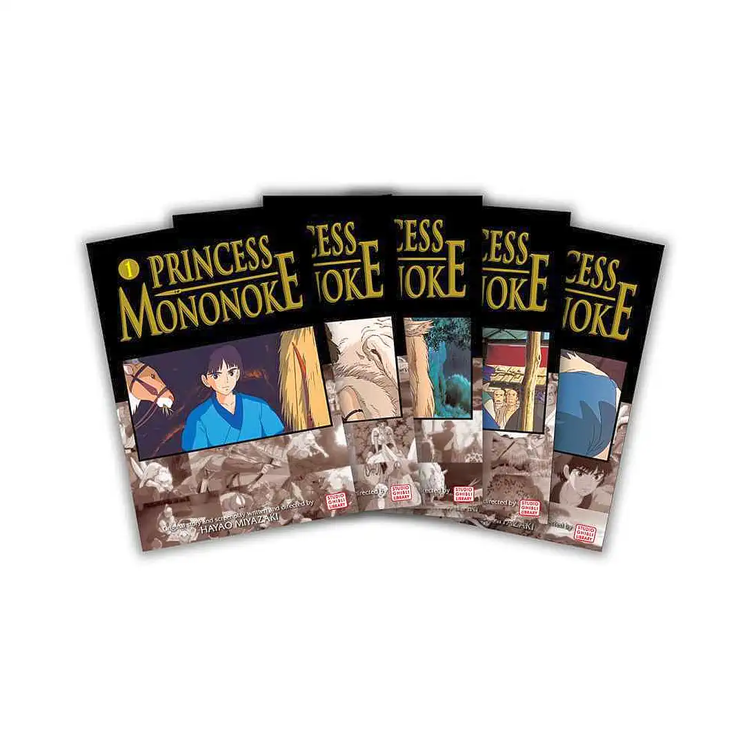 9781974756988 Princess Mononoke Film Comic: All-In-One Edition (Manga)