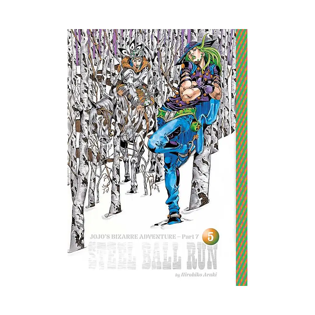 9781974761869 Jojo's Bizarre Adventure: Part 7--Steel Ball Run (Manga) Volume 05
