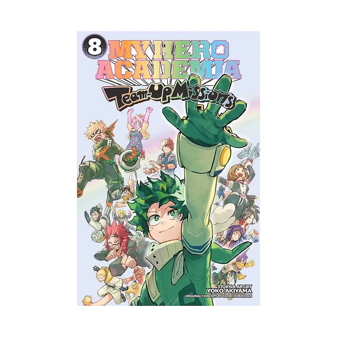 9781974765782 My Hero Academia: Team-Up Missions (Manga) Volume 08