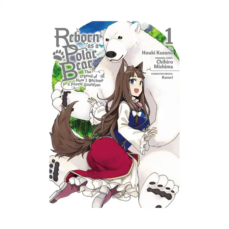 9781975305529 Reborn as a Polar Bear: The Legend of How I Became a Forest Guardian (Manga) Volume 01